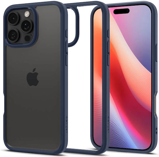 Spigen Ultra Hybrid Back Cover Plastic Navy Blue (iPhone 16 Pro Max)