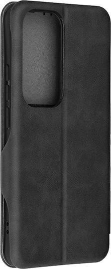 Techsuit Safe Wallet Σιλικόνης Μαύρο (Oppo Reno12 Pro)