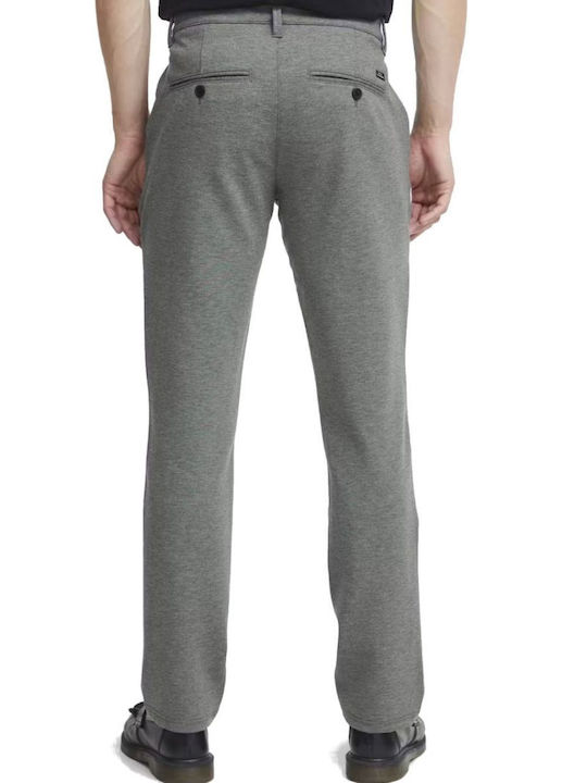 Trousers Chino Elastic in Regular Fit Gray