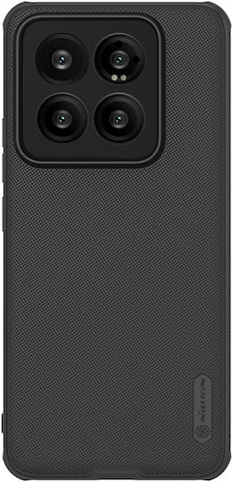 Super Back Cover Silicon / Plastic Magnetic Negru (Xiaomi 14 Pro)