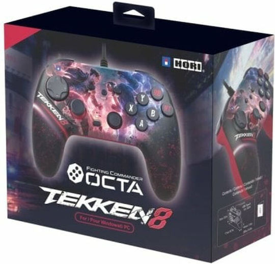 Hori Tekken 8 Ενσύρματο Gamepad για PC Μαύρο