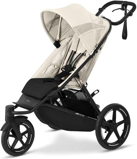 Cybex Avi Spin Καρότσι Μωρού Kατάλληλο για Nεογέννητο Seashell Beige 12.5kg