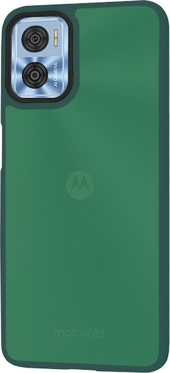 Techsuit Halofrost Back Cover Silicon Verde (Moto E22)