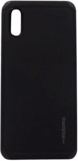 Motomo Tough Armor Back Cover Plastic Black (Huawei P30)