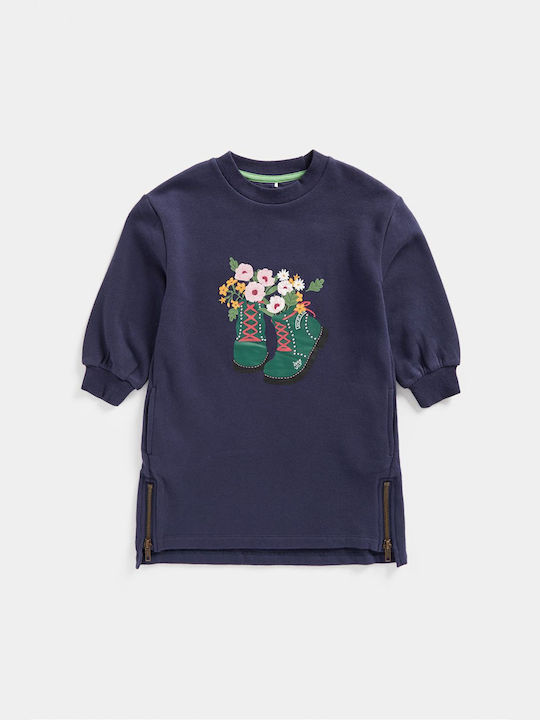 Children's Dress Sweatshirt Long Sleeve Blue