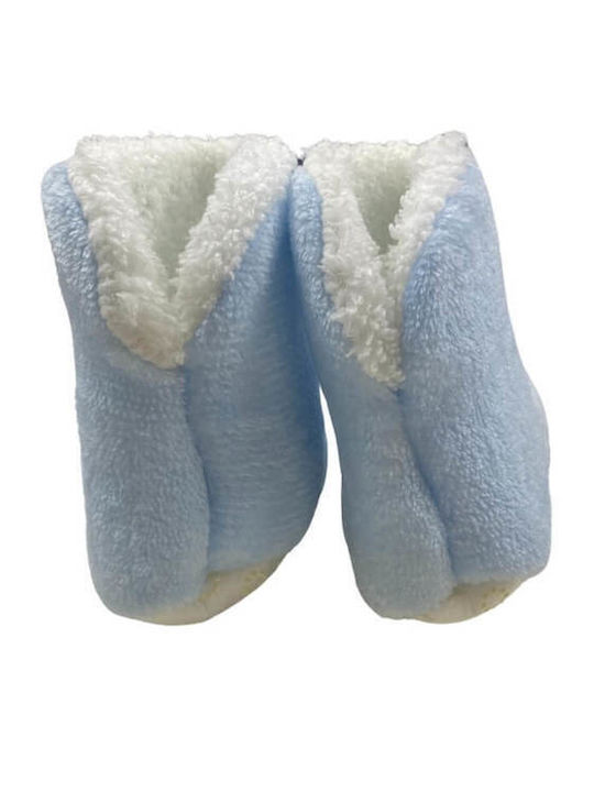 Recos Baby Slippers Light Blue