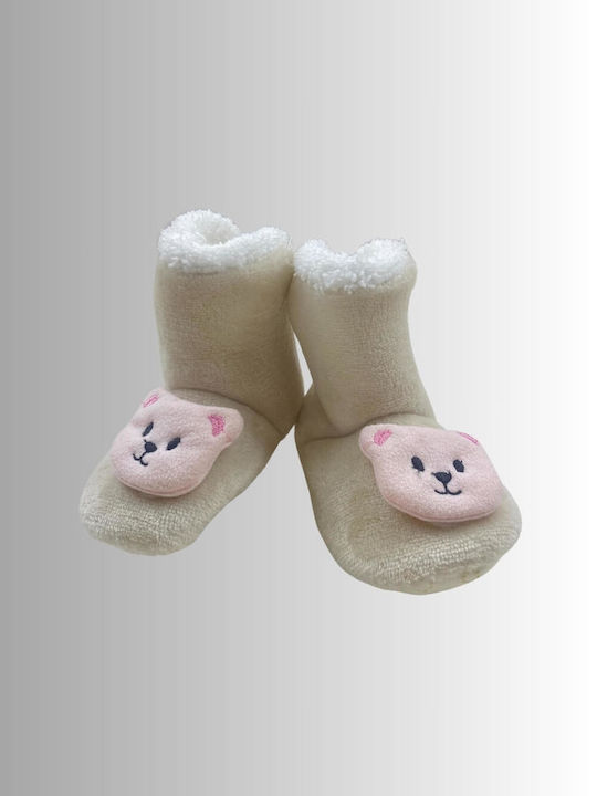 Recos Baby Hausschuhe Beige