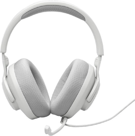 JBL Quantum 100M2 Over Ear Gaming Headset with Connection 3.5mm White