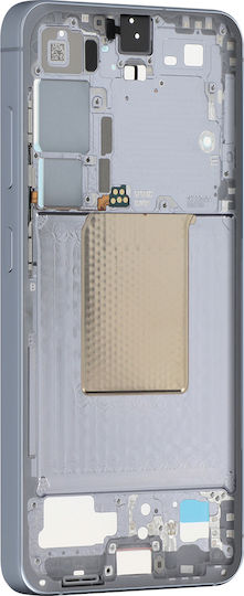 Cadru Samsung + Capac Baterie Galaxy S24 Original Albastru Pal