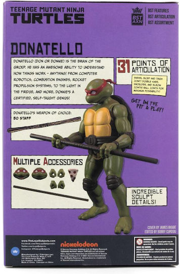 GR Guitar Teenage Mutant Ninja Turtles Action Figure Height 13cm in Scale 1:7