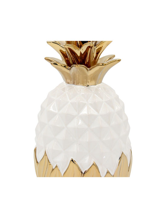 Keskor Decorative Pineapple Pineapple made of Ceramic Material 15x15x32cm 1pcs