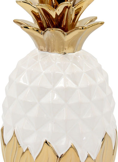 Keskor Decorative Pineapple Pineapple made of Ceramic Material 15x15x32cm 1pcs
