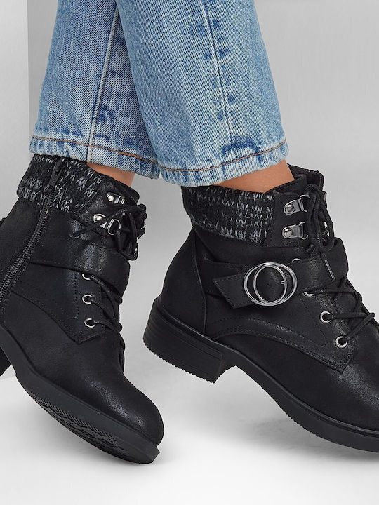 Tenley Leather Women's Ankle Boots Black