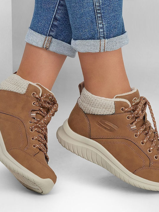 Ultra Flex 2.0 Women's Ankle Boots Brown