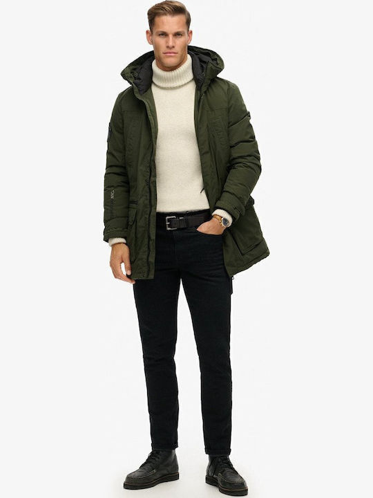 D3 Ovin City Winter Jacket Parka Khaki