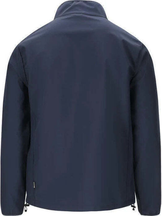 Winter Jacke Softshell Wasserdicht und Winddicht Navy Blazer