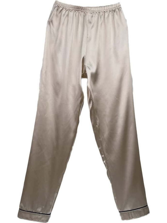 Topaki Winter Women's Pyjama Set Beige