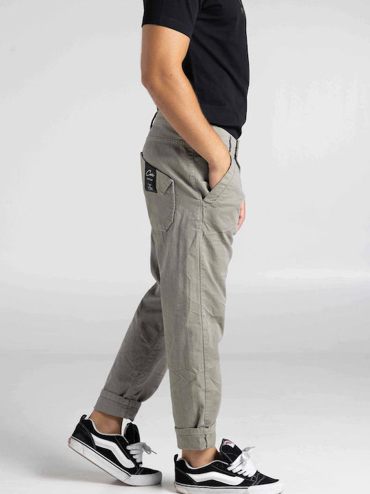 Pantaloni Open Khaki