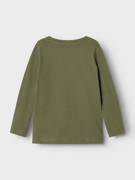 Name It Children's Blouse Long Sleeve Deep Lichen Green