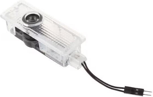 Set de 2 lumini LED pentru uși compatibile cu logo-ul BMW