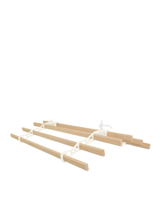 Clothing Airer Ceiling Pulley Ivory 1.4m