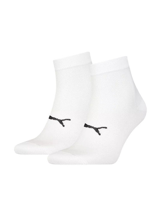 Puma Athletic Socks White 2 Pairs