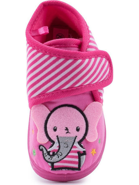 Kids Slippers Boots Fuchsia