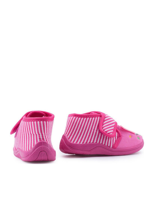 Kids Slippers Boots Fuchsia