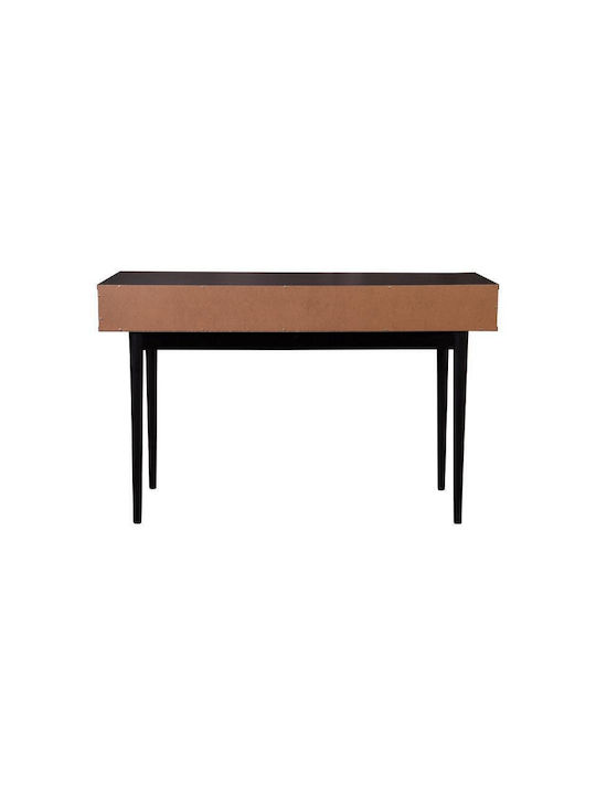 Brooklyn Wooden Console Table Black-natural L100xW35xH80cm