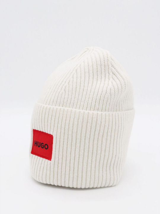 Saffa Beanie Γυναικείος Σκούφος Πλεκτός σε Εκρού χρώμα