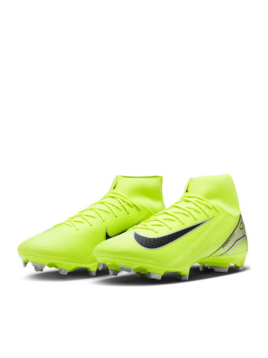 Nike Mercurial Superfly 10 Academy Football Shoes with Cleats Yellow