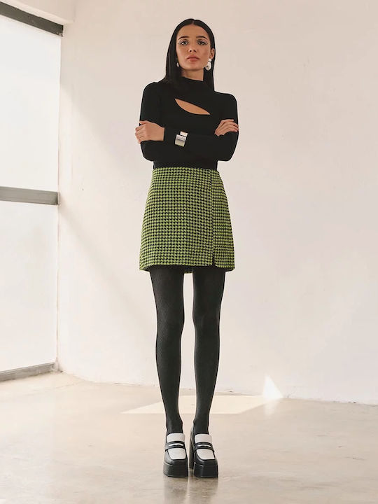 Ciorapi dama Black Print