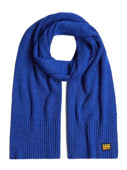 G-Star Raw Men's Wool Scarf Blue