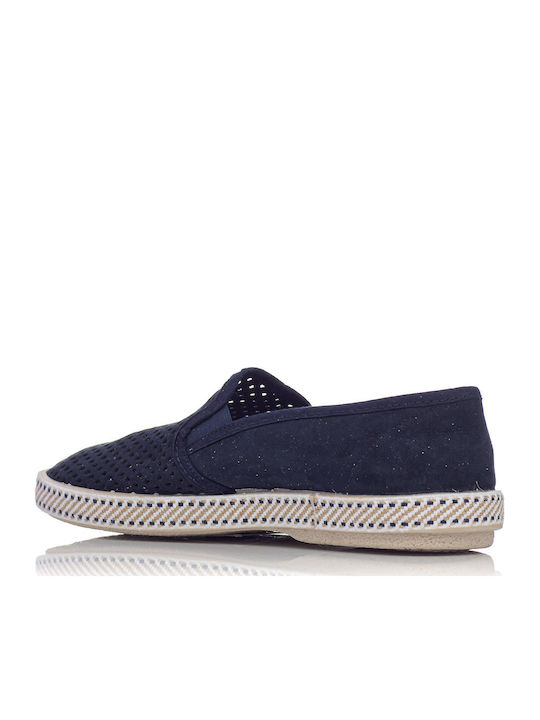 Men's Canvas Slip-Ons Blue