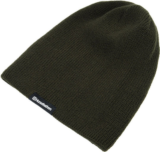 Beanie Masculin Căciulă Tricotat în culoarea Verde