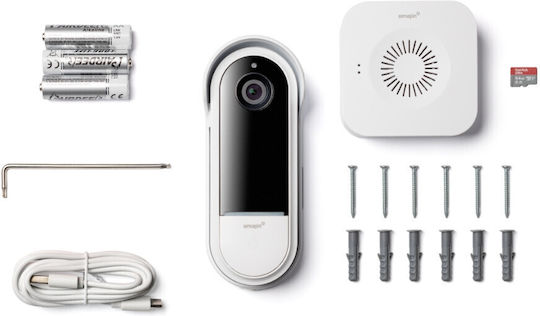 Smart Wireless Video Doorbell Tuya Omajin By Netatmo
