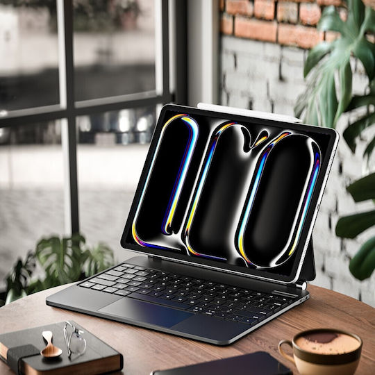 Apple iPad Pro 13" 7th Gen 2024 Keyboard Case Dux Ducis Mk Series Black