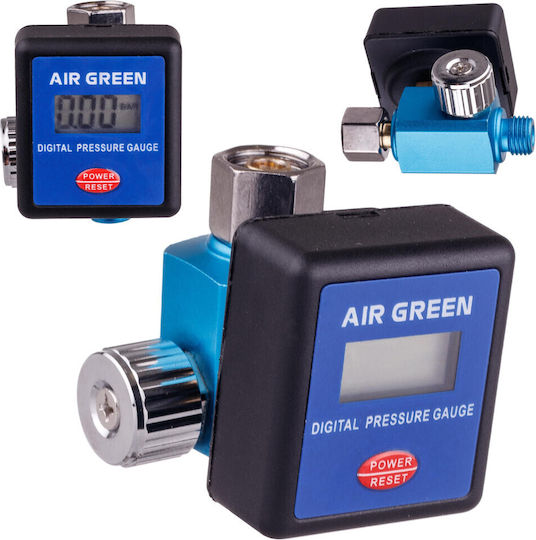 Mini-Luftdruckregler 240V 15A mit Manometer - Steuerschalter für