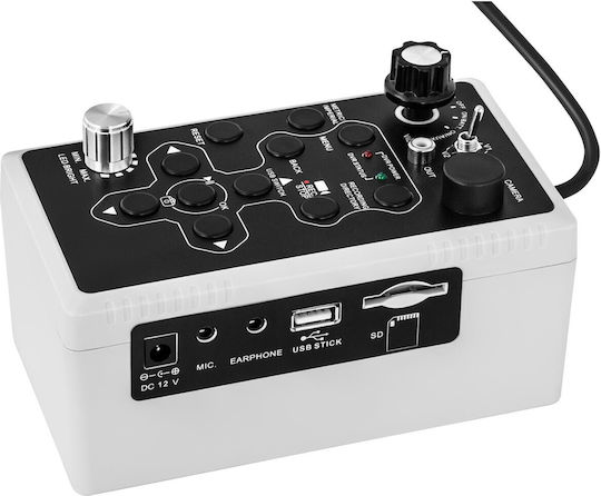 Endoskop-Diagnose-Inspektionskamera im Koffer 12 LED TFT 7'' SD 30 m