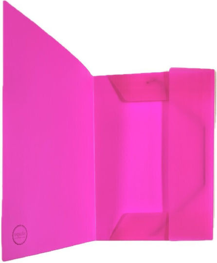 Shape Notebooks Ordner mit Gummiband und Ohren für Papier A4 Fuchsie