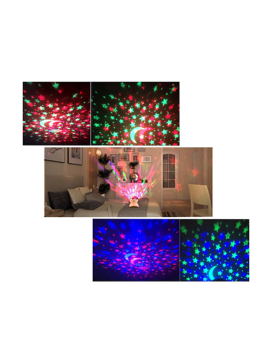 Lumini LED Lampă de proiecție pentru copii Negru 13x11cm