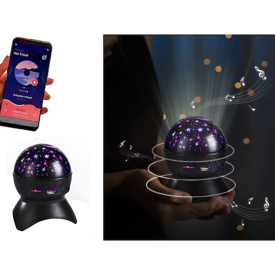 Lumini LED Lampă de proiecție pentru copii Negru 13x11cm