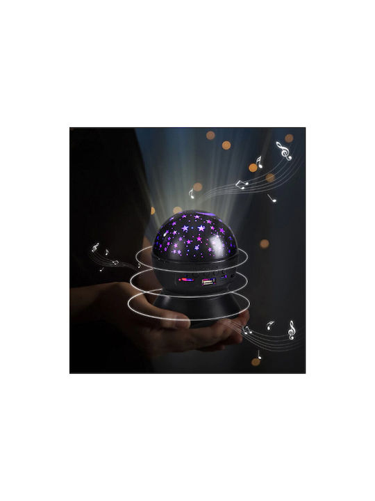 Lumini LED Lampă de proiecție pentru copii Negru 13x11cm