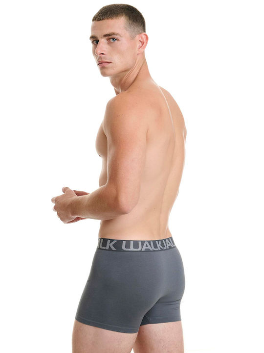 Men's Boxers Black - Blue - Gray 3Pack