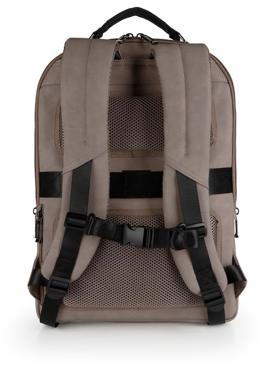 Gabol Backpack for Laptop 15.6 Inches in Beige Color