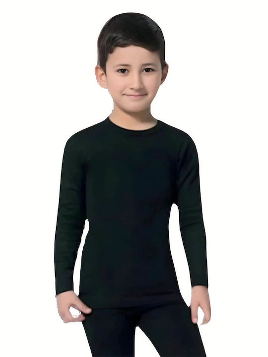 Bluză Termică pentru Copii Black