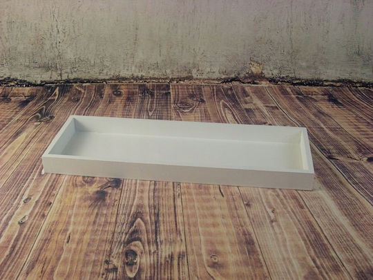 InTheBox Tavă de servire din lemn On The Table 40x14cm Lemnos Dreptunghiular Tavă de Servire în Culoare Alb 40x14cm 004597 1buc InTheBox Tavă de servire din lemn On The Table 40x14cm Lemnos Dreptunghiular Tavă de Servire în Culoare Alb 40x14cm 004597 1buc