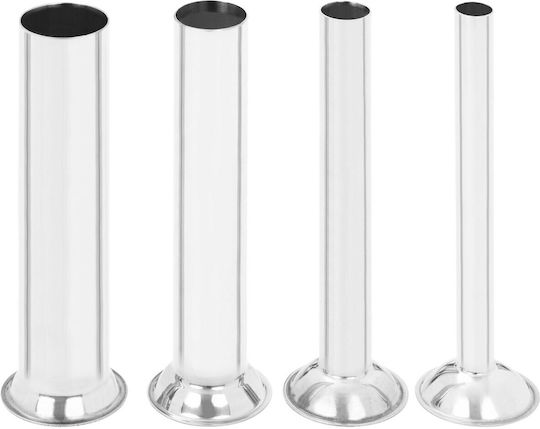 Vertical Manual Sausage Stuffer Filler Injector 15 L + 4 Funnels