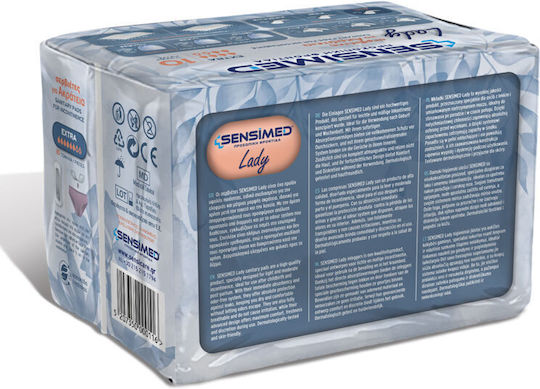 Sensimed Σερβιέτες Ακράτειας Lady 10τεμάχια Extra