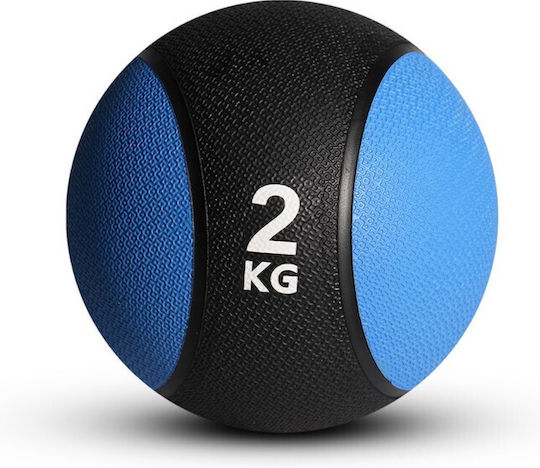 Sveltus Medicine Ball Rubber Black Blue 2kgs